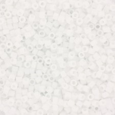 Miyuki delica Perlen 11/0 - Matte ab white DB-351